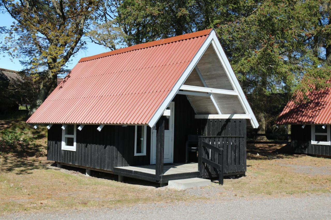 Svalereden Strand Camping Cottages Sæby Exterior foto